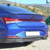 Hyundai Elantra 2021-2022 Uyumlu Piano Black Bagaj Üstü Spoiler
