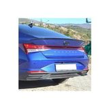 Hyundai Elantra 2021+ Uyumlu Piano Black Bagaj Ustu Spoiler
