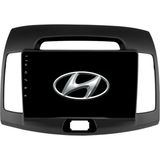 Hyundaı Elantra 9"inch Android 14 Multimedya Sistemi 4-64 Navimex (2006-2009) - Şeffaf