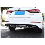 Hyundai Elantra Arka Difüzör Çift Çıkış Egzoz 2017+