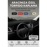 Hyundai Excel - 3D Torpido Koruma Kılıfı - Ön Göğüs Kaplama - Siyah Şerit Trobus Excel