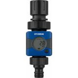 Hyundai G22105 Dijital Su Akış Ölçer Debimetre Bahçe Sulama Su Sayacı - Mavi - Gri