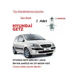 Hyundai Getz 2002-2011 Arası Ön Far Ampülü 1 Adet Sarı