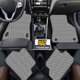 Hyundai Getz 2002 - 2011 Uyumlu Gri Dikişli Gri Deri Paspas - Çok Renkli