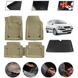 Hyundai Getz 2002 Sonrası Uyumlu Paspas Araca Özel Bagaj Havuzu MBS Bej
