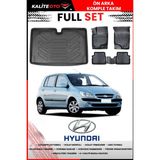 Hyundai Getz 2007 Model 4d Bagaj ve Pro Serisi Havuzlu Paspas Takımı - Siyah