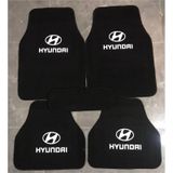 Hyundaı Getz Logolu Siyah Halı Paspas