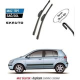 Hyundai Getz Ön Cam Muz Silecek Takımı (2002-2011)