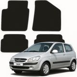 Hyundai Getz Özel Kesim Tam Uyumlu Lüx Oto Halı Paspas - Siyah