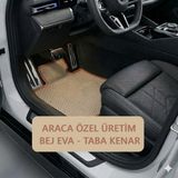 Hyundai Getz Tb 2003-2006 Uyumlu Araca Özel Eva Tam Takım Paspas Seti Bt - Bej - Kahverengi