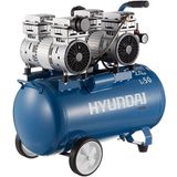Hyundai Hm2050S Sessiz Ve Yağsız Hava Kompresörü, 750 W, 2.50 Lt