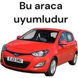 Hyundai I20 2008-2014 Bagaj Rafı Pandizot - Siyah