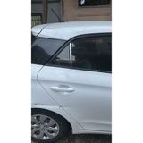 Hyundai i20 2015+2019 Krom Kapı Cam Direği Kelebek 2 Parça Krom Paslanmaz Çelik Cam Direk ZA204