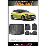 Hyundai I20 3D Bagaj Havuzu+4d Havuzlu Paspas Seti 2020 2021 2022 2023 2024 2025 Model - Siyah