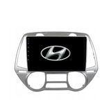 Hyundai İ20 - Araç Multimedya Ekran - 4Gb 64Gb - Yuvarlak Dijital - Silver - 2008 - 2012 - 9 Inch - Myway - Red