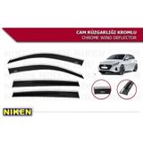 Hyundaı I20 Araca Ozel Nıken Kromlu Cam Ruzgarlıgı Nıken 2021 2022 2023 2024 2025