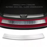 Hyundai I20 Arka Tampon Eşiği - Krom Taşlı | 2018-2020 Arası, Hb