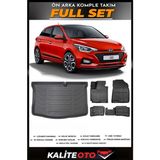 Hyundai I20 Bagaj Havuzu+4.5d Havuzlu Paspas Seti 2017 Model - Siyah