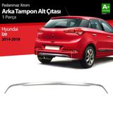 Hyundai I20 Krom İcin Arka Tampon Alt Citasi 1 Parca. 2014-2018