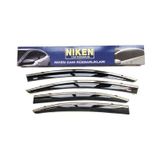 Hyundai İ20 Niken Kromlu Cam Rüzgarlığı 4lü Set 2021 Ve Üstü