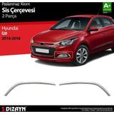 Hyundai İ20 Uyumlu Krom Sis Farı Çerçevesi 2 Parça. 2014-2018