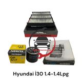 Hyundai I30 1.4 Filtron Filtre Bakım Seti 2008-2011