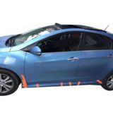 Hyundai I30 2011 - 2016 Custom Yan Marşpiyel Seti (Plastik)
