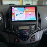 Hyundai I30 9"inch Dijital Klima Android 14 Multimedya Sistemi 4-64 Navimex (2008-2011) - Şeffaf