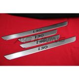 Hyundai i30 Krom Kapı Eşiği Tk 2008-2012 4Kapı Paslanmaz Çelik