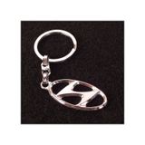 Hyundai I40 3d Metal Otomobil Anahtarlığı - Krom Kaplamalı Oto Anahtarlık