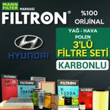 Hyundai Ix35 1.6 Mann Filtron Filtre Bakım Seti 2010-sonrası
