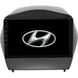 Hyundai İx35 Araç Multimedya Android Ekran Carplay Navigasyon Double Teyp 4+64 9" 10-15 Black Blueway