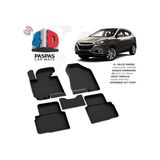 Hyundai IX35 Ferrous 4d Havuzlu Kauçuk Paspas 2013 - Siyah