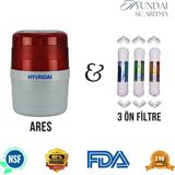 Hyundai Kaynak Su Arıtma Ares Su Arıtma Cihazı Pompalı (Motorlu) & Filtre Takımı