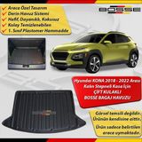 Hyundai Kona Bagaj Havuzu Kalın Stepneli Kasa İçin Çift Kulaklı Model) Araca Özel 2018 - 2022 Arası BOSSE
