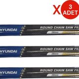 Hyundai Motor Zincir Bileme Eğesi 5/32'' (4Mm) 3 Adet