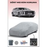 Hyundai Palisade ile Uyumlu Oto Branda, Araba Brandası, Su ve Güneş Geçirmez Araba Çadırı - Gri