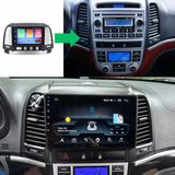 Hyundai Santa Fe 9"inch Android 14 Multimedya Sistemi 4-64 Navimex (2006-2011) - Şeffaf