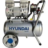 Hyundai Sessiz & Yağsız Kompresör 750W 24 Lt 8 Bar Hava Hacmi ile Güçlü Motor Performansı