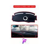 Hyundai Starex 1997-2007 Araca Özel Torpido Örtüsü Kolay Montaj Güneşten Korur Koruma G69 Kırmızı