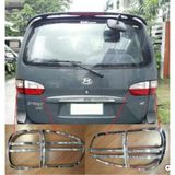 Hyundai Starex Uyumlu 1997 2007 Arka Stop Kaplama Abs(Plastik) Krom