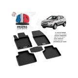Hyundai Tucson 2 Ferrous 4d Havuzlu Kauçuk Paspas 2011 - Siyah