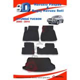 Hyundai Tucson 2005-2014 Paspas Ve Bagaj Havuzu Seti