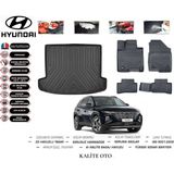 Hyundai Tucson 2024 Model 3D Bagaj Havuzu+4d Havuzlu Paspas Setii - Siyah