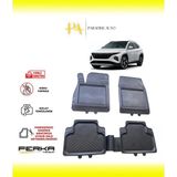 Hyundai Tucson 4 2021 ve Üstü Uyarlanabilir Universal Havuzlu Paspas - Siyah