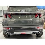 Hyundai Tucson Arka tampon koruması difüzör 2021+