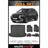 Hyundai Tucson Bagaj Havuzu+4.5d Havuzlu Paspas Seti 2023 Model - Siyah