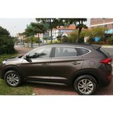 Hyundai tucson cam çerçevesi kenar çıtası krom tamtur 2015+ 14 parça
