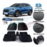 Hyundai Tucson Havuzlu 3D Paspas Niken Siyah 2015 Sonrası