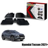 Hyundai Tucson Havuzlu 3D Paspas Niken Siyah 2021+ sonrası uyumlu